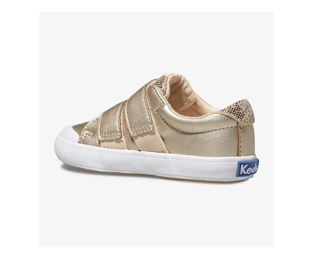 Keds Kids Slip Ons Rose Gold - Courtney - 510MONRHB